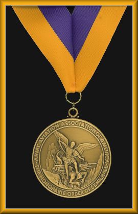 The Honorable Order of St. Michael Bronze Award.