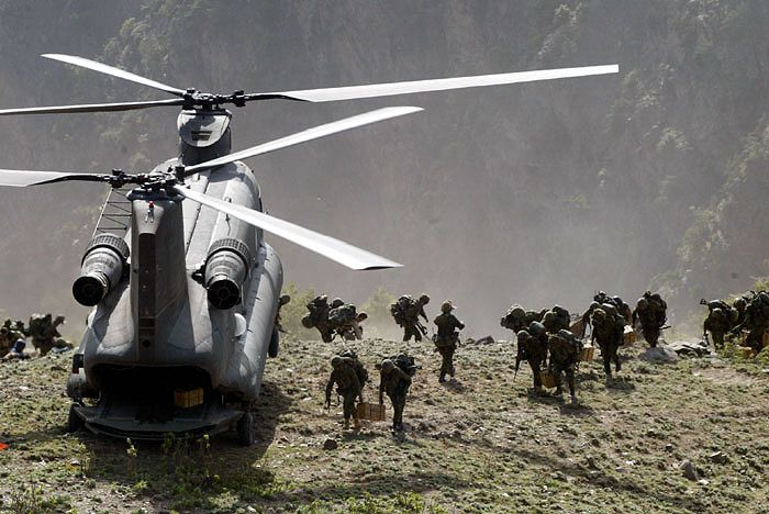 Transporting Canadian Troops during Operation Enduring Freedom, Afghanistan, circa 2003.