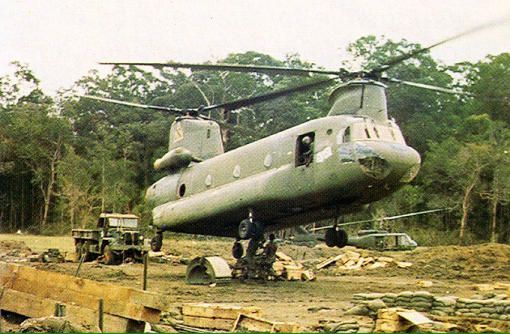 Boeing CH-47 helicopter - A Vietnam Experience.