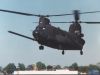 A Boeing MH-47E up close.