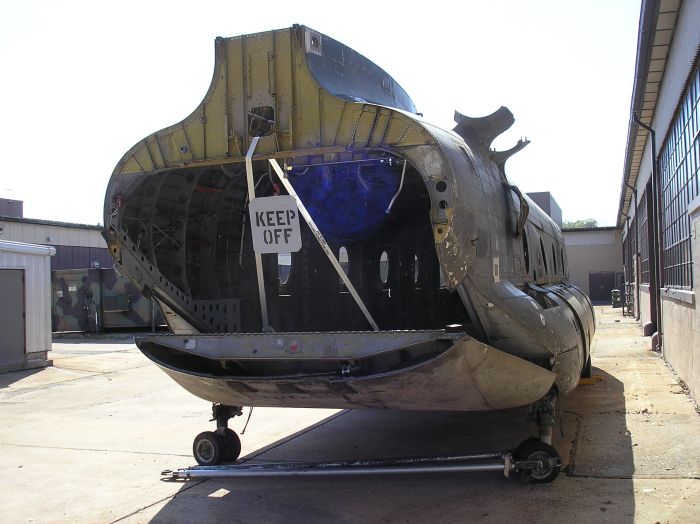 April 2005: Boeing YCH-47A Chinook helicopter 59-04986.