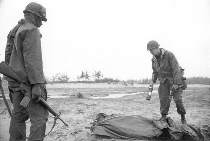 66-19032 at the crash site in the Republic of Vietnam.