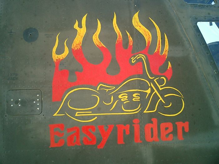 The nose art of 85-24363 in the Iraqi desert during Operation Iraqi Freedom.