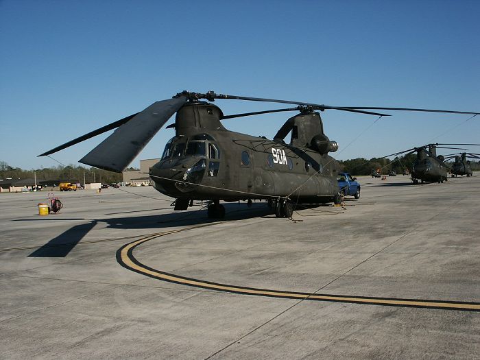 87-00090 on the flightline at Knox Army Heliport (KFHK), Fort Rucker, Alabama.