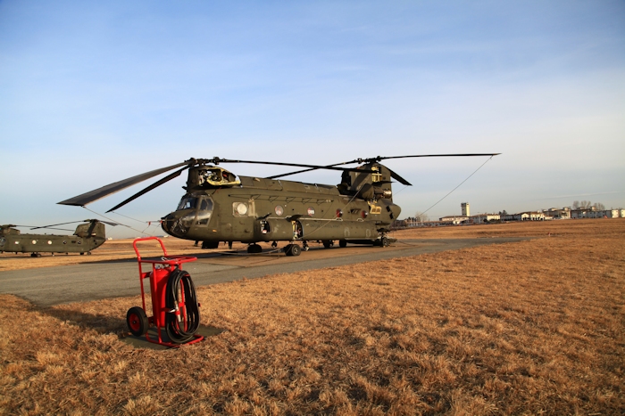 4 February 2014: 88-00089 resting on the ramp at Desiderio Army Airfield (RKSG or A-511), Camp Humphreys, Republic of Korea, as the D model fleet assigned to B Company - "Innkeepers", 3rd Battalion, 2nd Aviation Regiment, undergoes a Foreign Military Sale (FMS) to the Republic of Korea. The Korean government purchased the 14 aircraft assigned to the Innkeepers for approximately $3,000,000 each as is, with five spare GA-714A engines and some various parts.