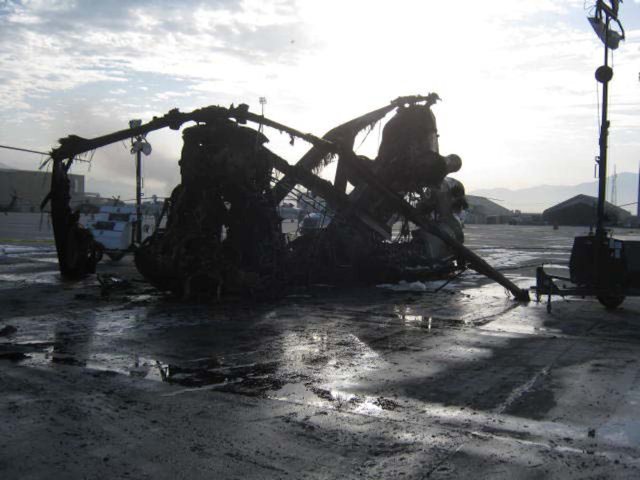 11 September 2012: 89-00142 is lost due to enemy action at Bagram Air Base, Afghanistan.