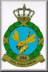 298 Squadron Crest - "Nihil Nobius Nimium" - "Nothing is too much for us".