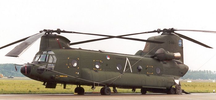 Royal Netherlands Air Force Chinook D-661.