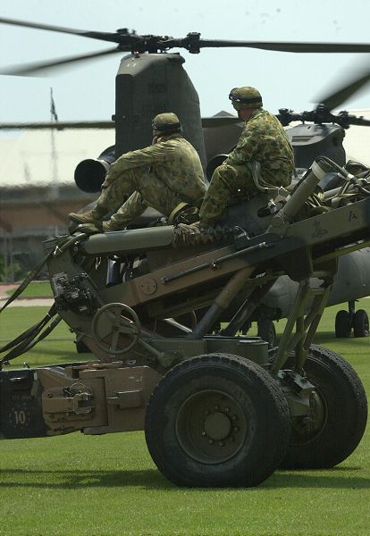 Australian Army Chinook A15-103, circa 2001.