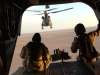 The Austrailian Army CH-47D Chinook flying in support of the Global War on Terrorism.