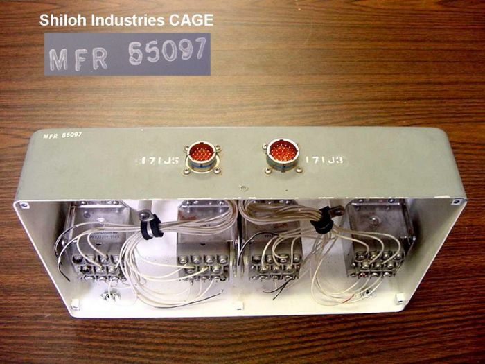 CH-47 Fuel Control Relay Box.