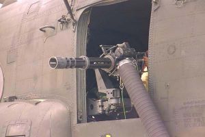 MH-47E mini-gun installed on 92-00468.