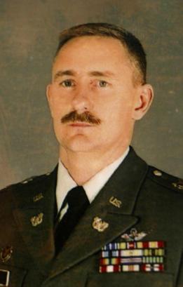 Chief Warrant Officer Bruce A. Smith, of West Liberty, Iowa, is shown in this undated handout photo. Smith, 41, was among 15 U.S. soldiers confrimed killed on Sunday, 2 November 2003, in an attack on a CH-47 Chinook helicopter near Fallujah, Iraq.