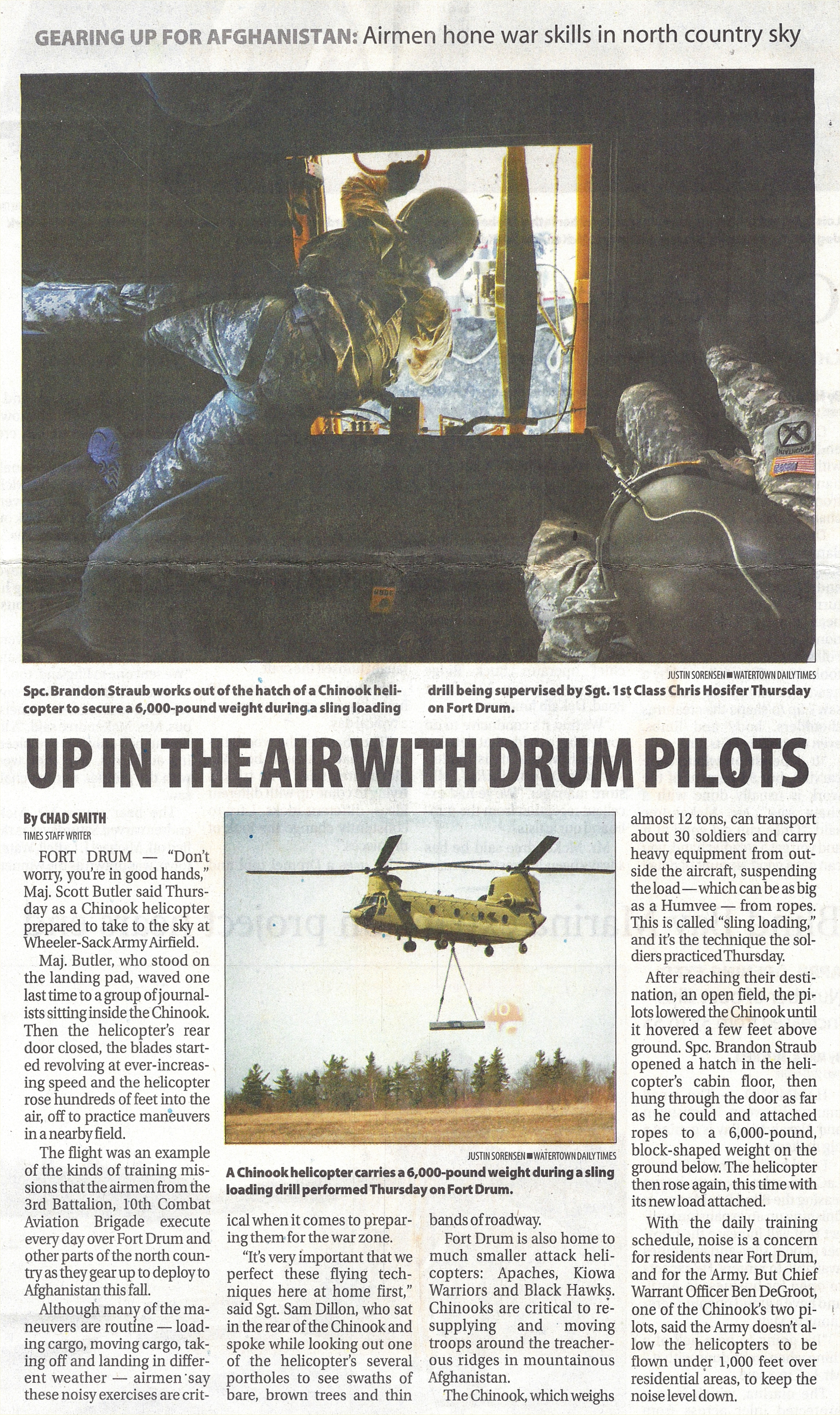 A Watertown Daily Times,