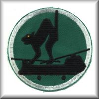 A patch from the 213th Assault Support Helicopter Company (ASHC) - "Blackcats", from their days in the Republic of Vietnam.