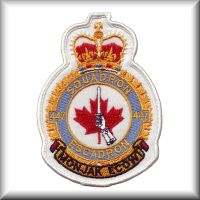 A patch from 447 Squadron, when the Canadians possessed Chinook helicopters, location and date unknown.