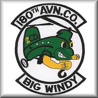 Unit patch from F Company - "Big Windy", 159th Aviation Regiment, circa mid-1990s.
