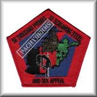 B Company - "Pachyderms" unit patch.