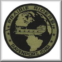 A patch from the Prairie Riders, circa 2003.