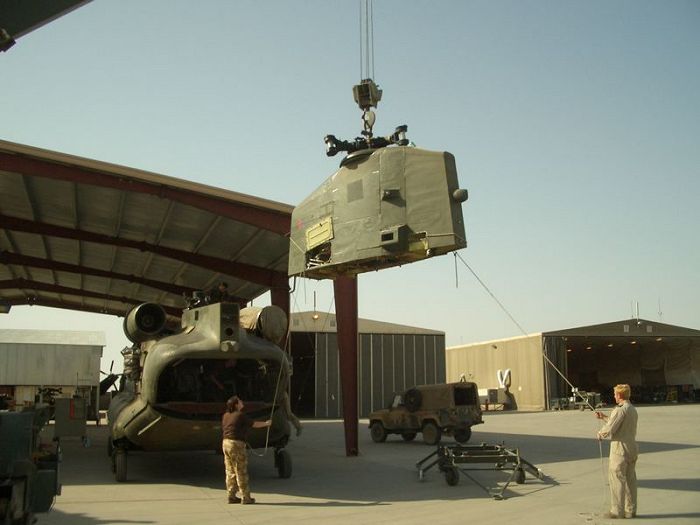 Removal of the Aft Pylon.