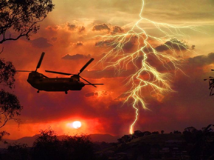 Electricity and the MH-47 Chinook.
