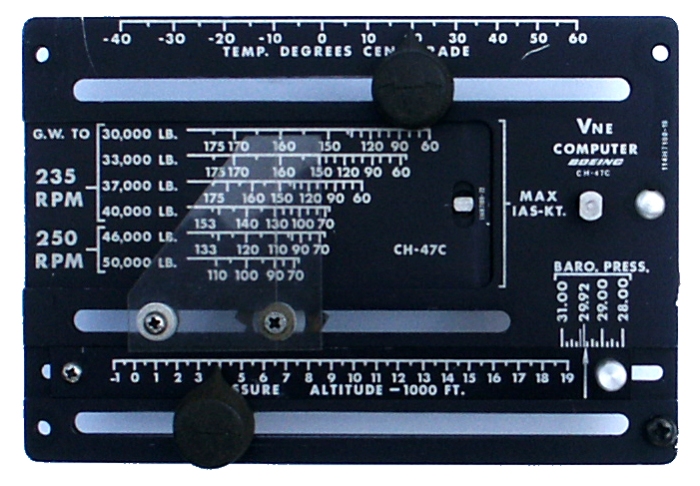 The front side of the VNE computer once installed in the CH-47 Chinook helicopter.