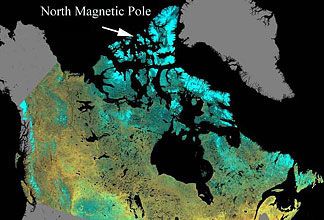Magnetic North Pole - 1999.