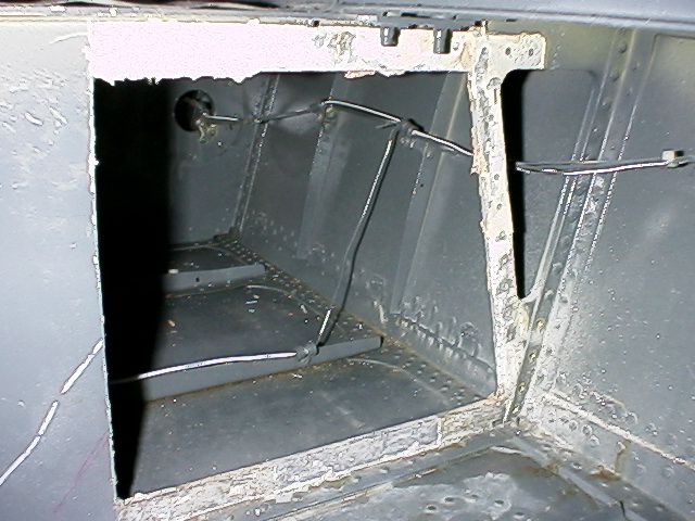 CH-47 Chinook bilge corrosion.
